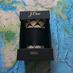 //Free with $30+//J.Crew Factory ceramic tumbler